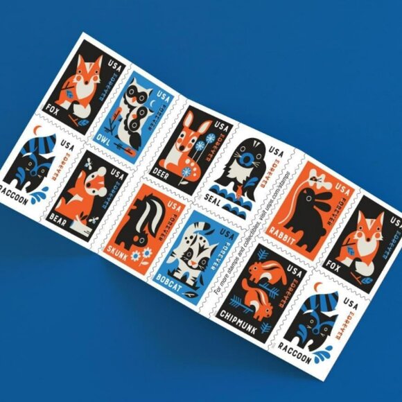 Baby Wild Animals 2025  Forever Postage Stamps--1000 Stamps - Picture 4 of 6